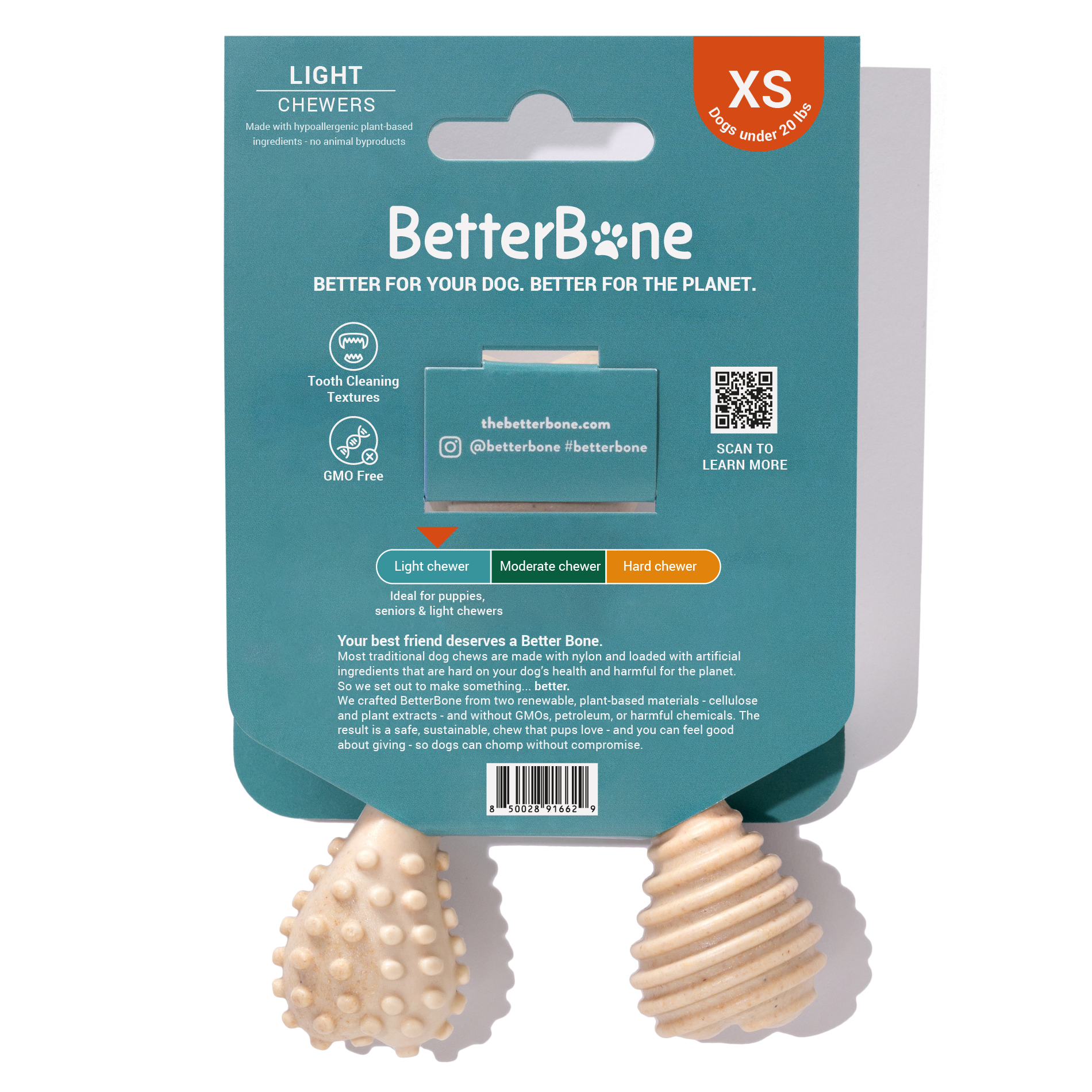 BetterBone Mini Light Veggie (back)