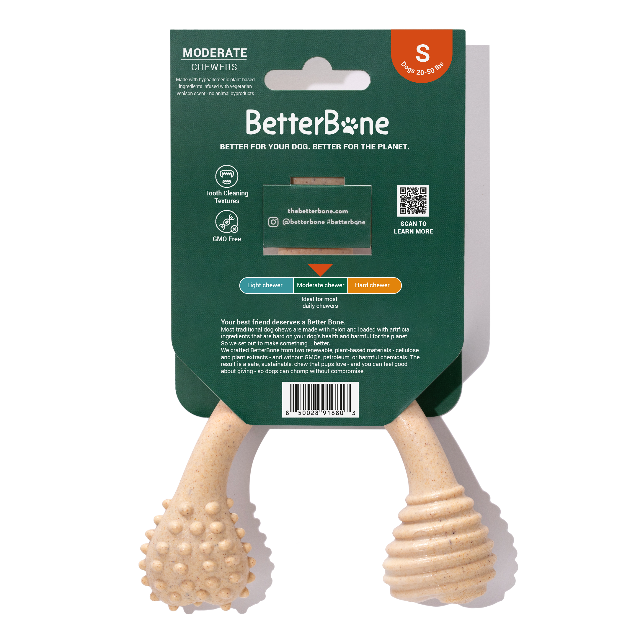 BetterBone Small Moderate Venison (back)