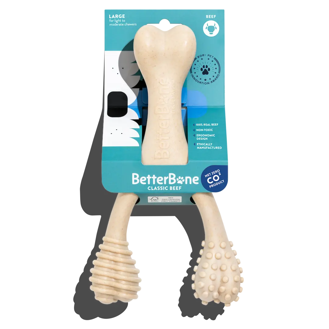 BetterBone SOFT - Classic, All-Natural, Perfect for teething Puppies, Older dogs, LIGHT chewers