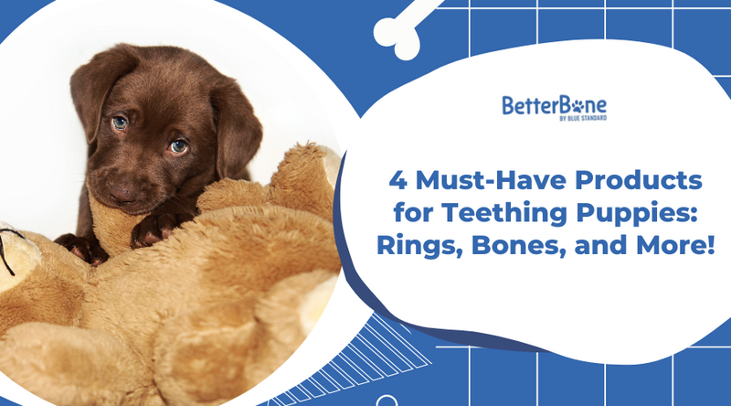 For Teething Puppies Rings Bones