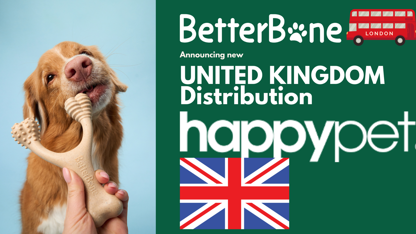 BetterBone Expands to the UK Market with Happy Pet UK!