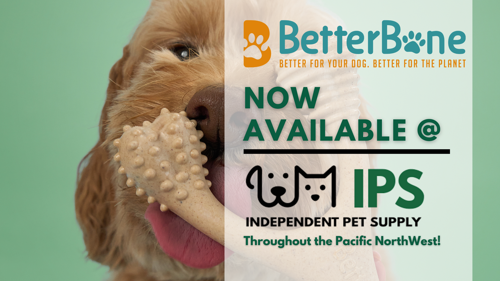 BetterBone Expands to the Pacific Northwest with Independent Pet Supply