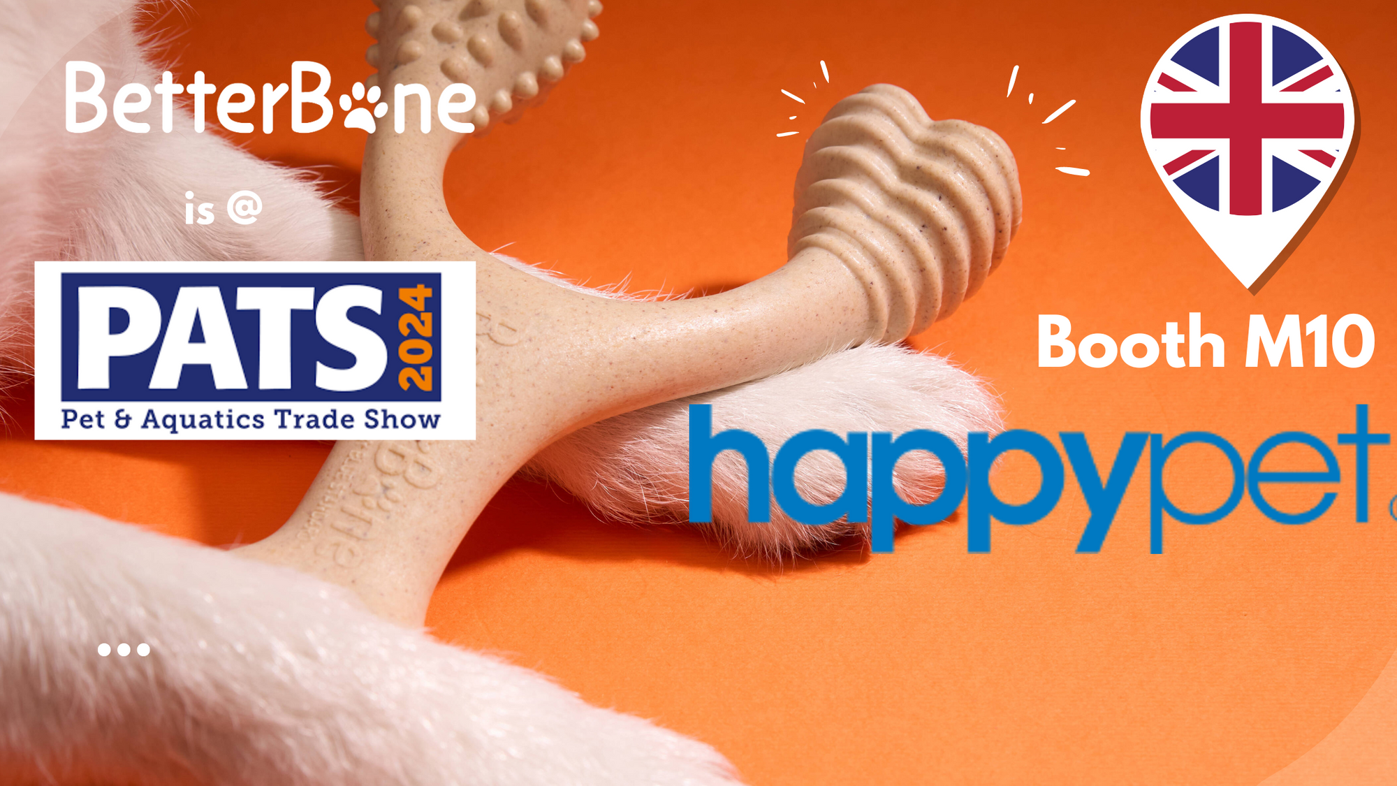 BetterBone and Happy Pet Partner for PATS 2024: Don’t Miss Out!