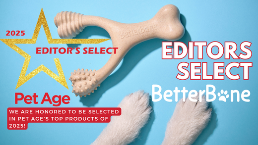 BetterBone Wins PET AGE 2025 Editor's Choice for Top Pet Products! 🎉