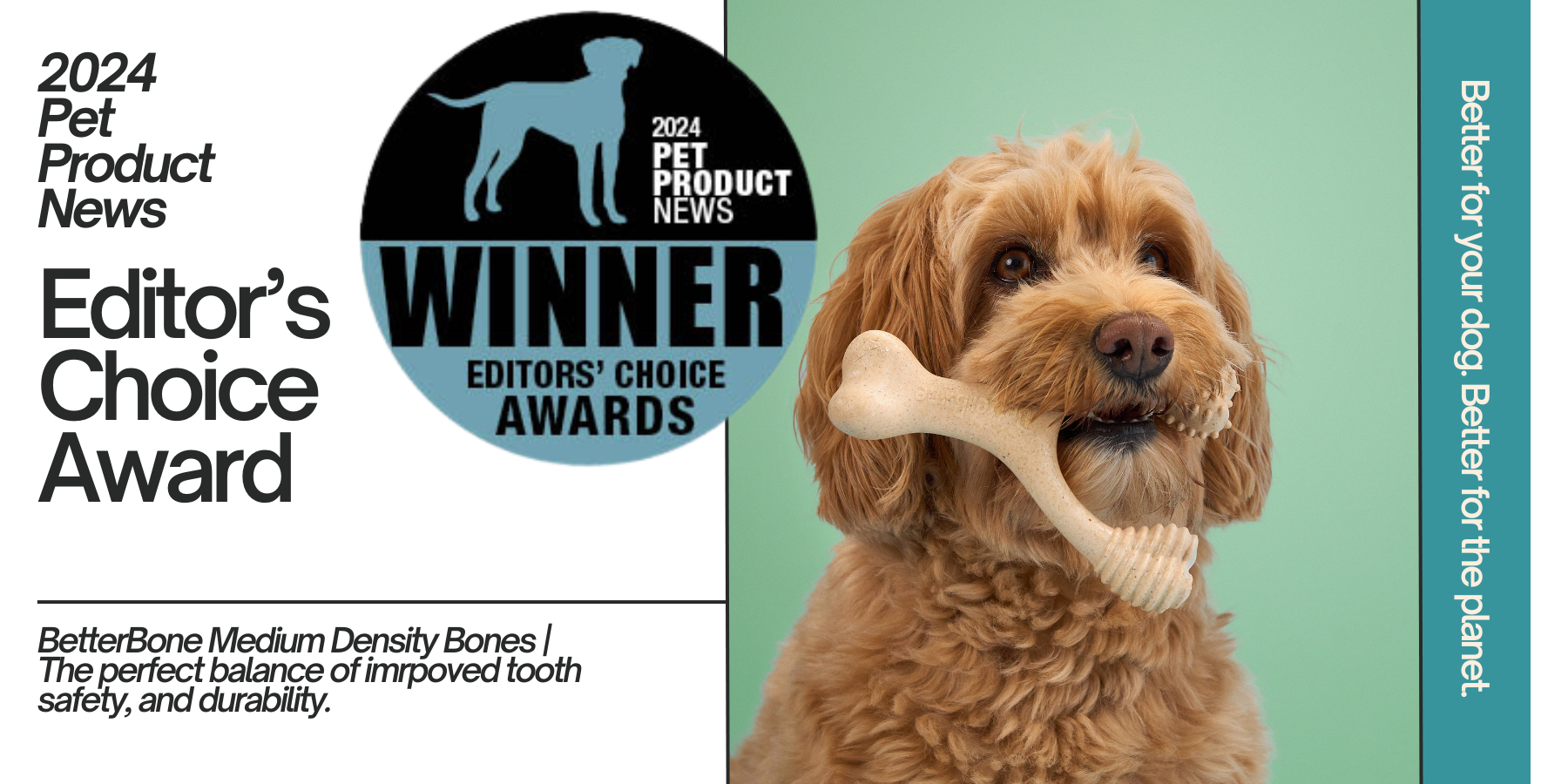 BetterBone Wins Pet Products News Editor's Choice Award for 2024