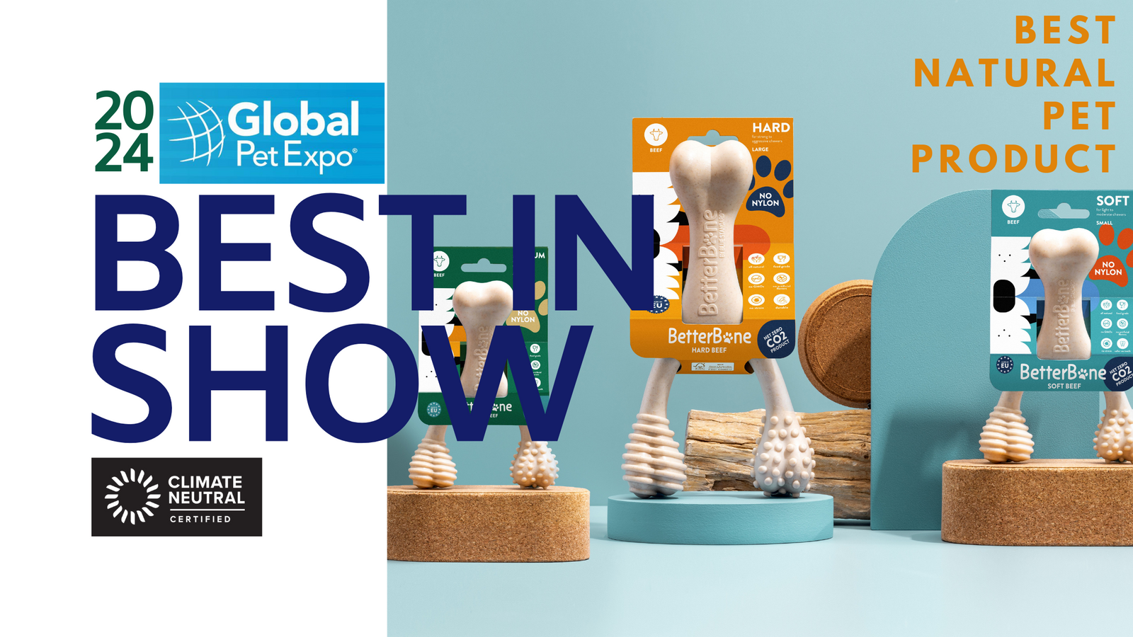 BetterBone Wins Best Natural Pet Product at Global Pet Expo 2024