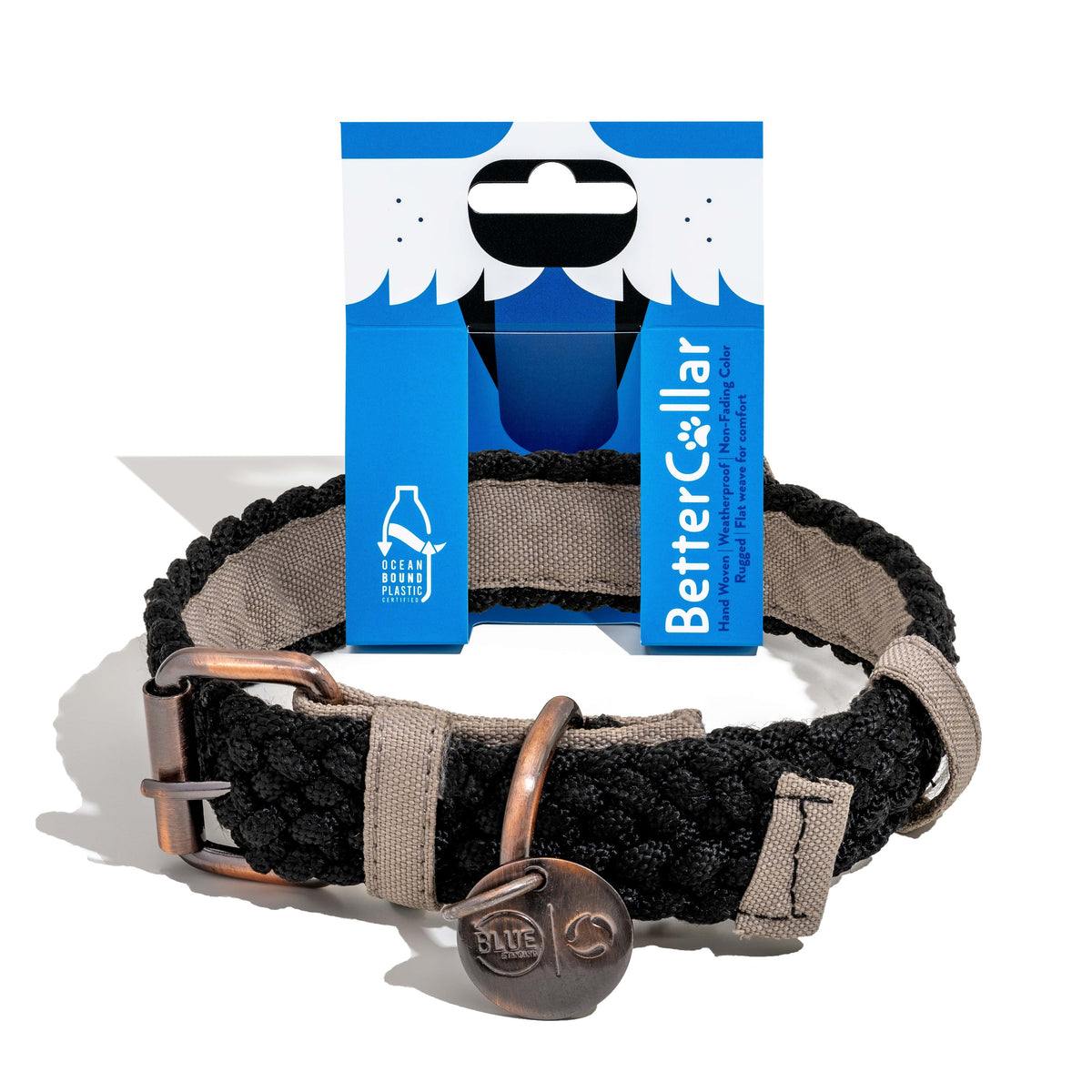 BetterCollar - 100% Fairtrade Recycled Ocean Bound Plastic Dog Collar