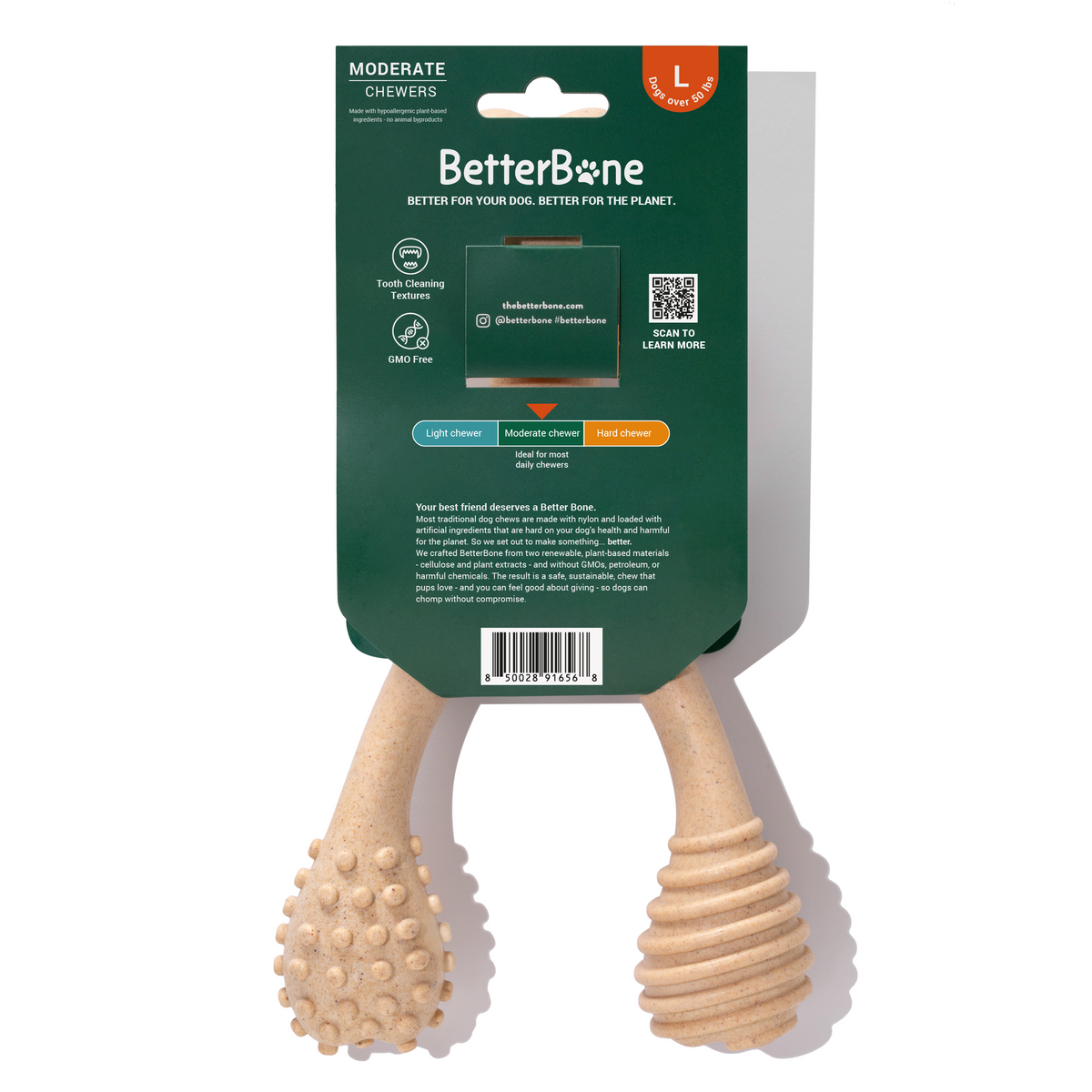 BetterBone Large Moderate Veggie (back)