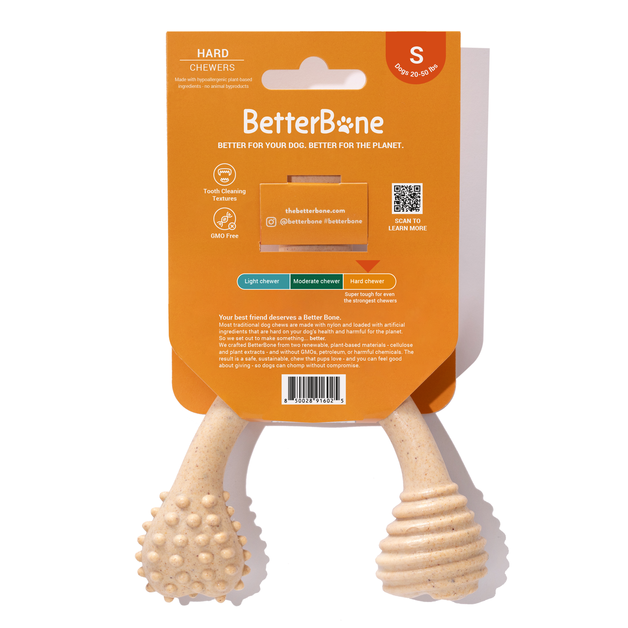 BetterBone Small Hard Veggie (back)