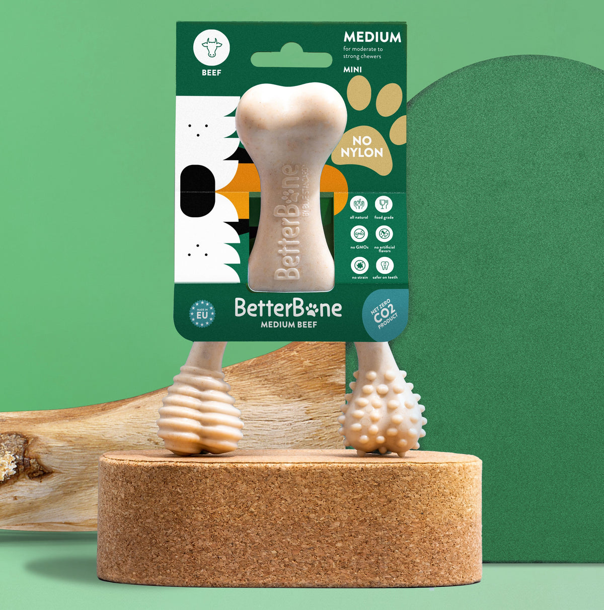 BetterBone Medium Density- Perfect for medium to strong chewers! All natural, healthier, safer.