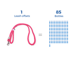 1 betterbone better leash offsets 85 water bottle worth of ocean plastic
